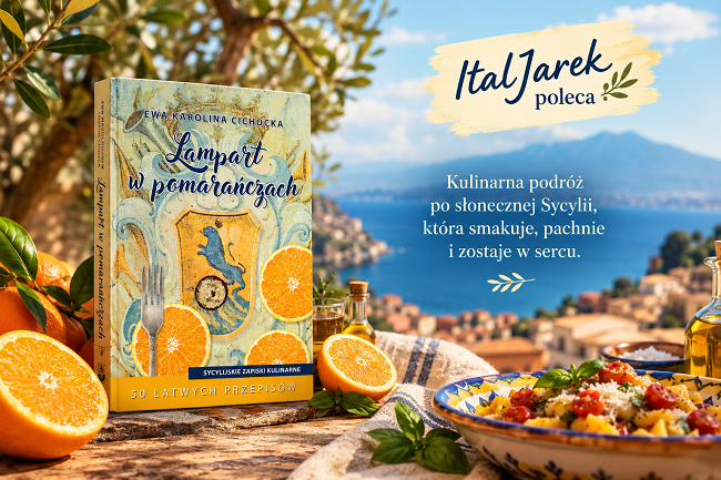 ItalJarek poleca „Lamparta w pomarańczach” – smakowitą podróż po Sycylii