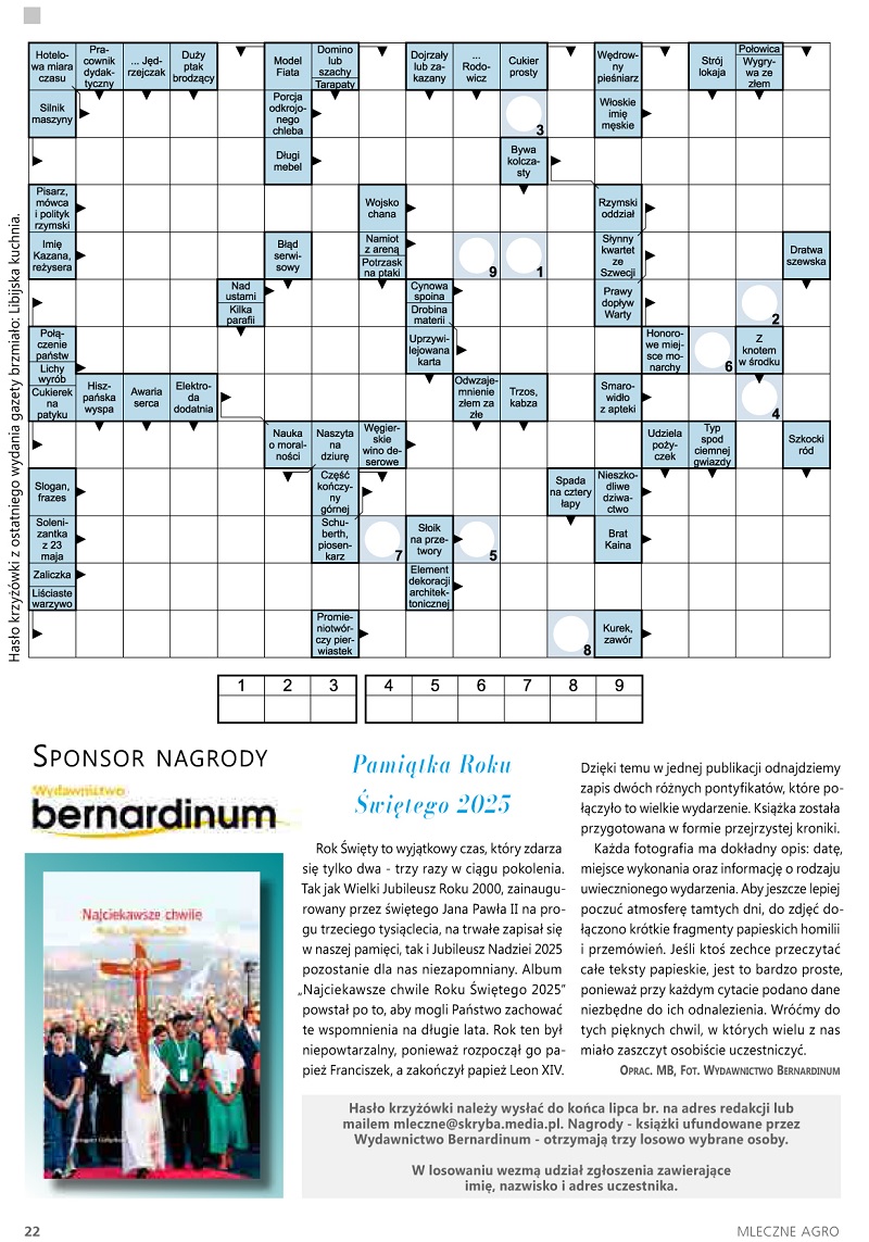 Uwaga! Do zdobycia książki Wydawnictwa „Bernardinum”