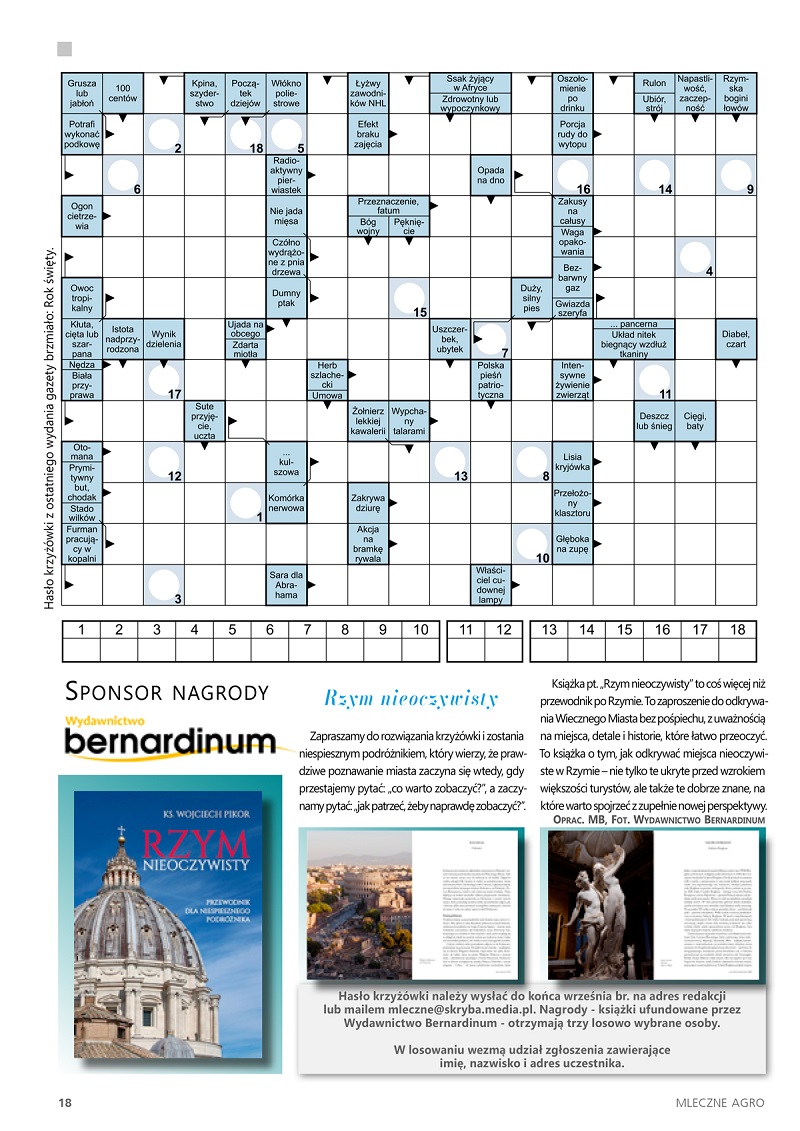 Uwaga! Do zdobycia książki Wydawnictwa „Bernardinum”